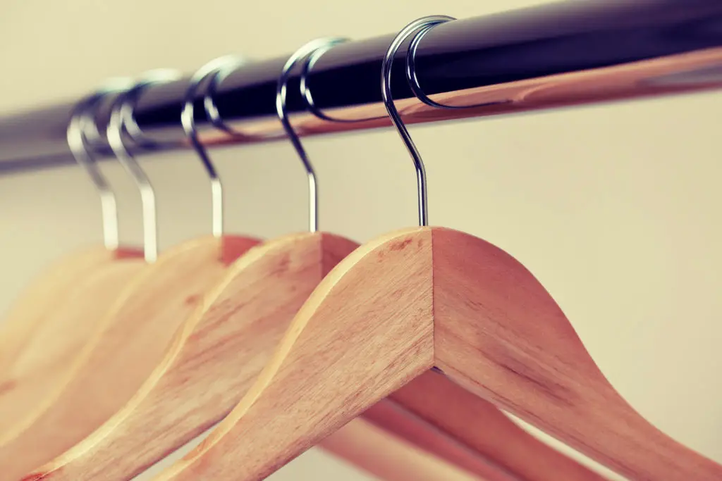 wooden hangers