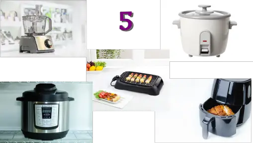 5 Kitchen Appliances Composite