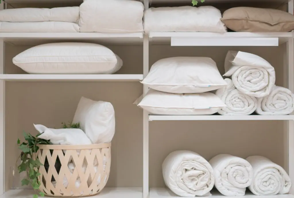 Organized Linen Closet