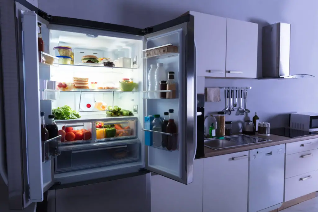 Organized fridge