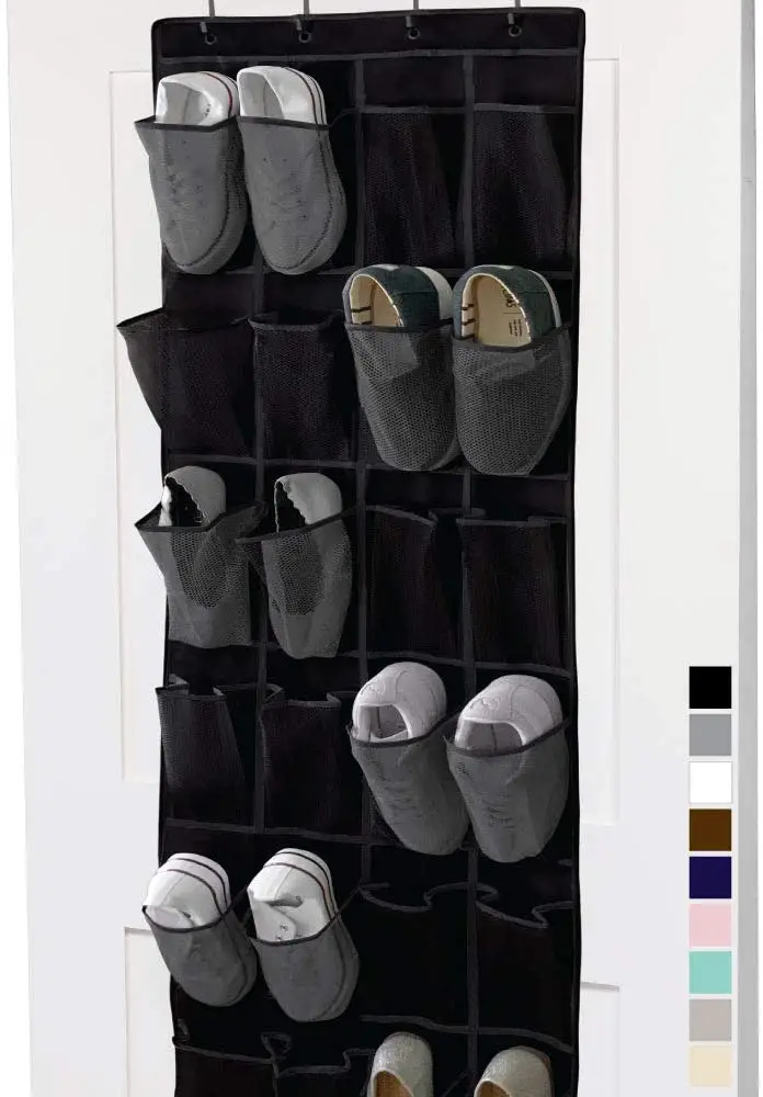  Over The Door Mesh Pocket Shoe Organizer