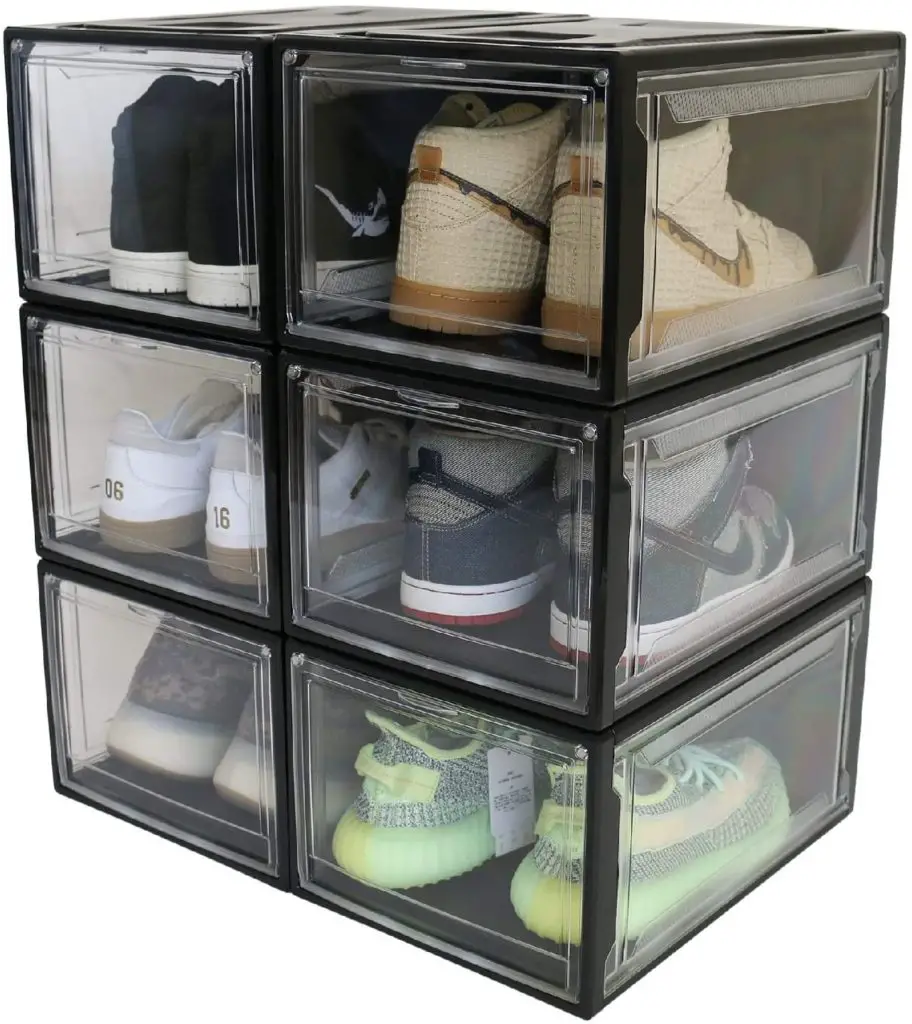 Drop Front Shoe Box