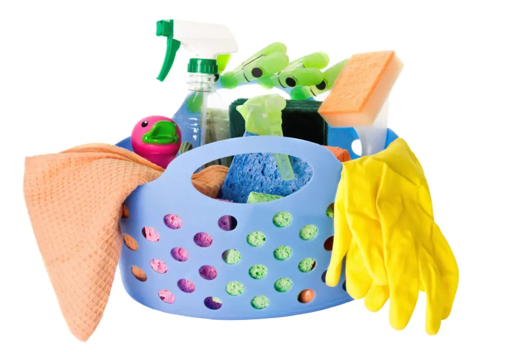 Organized Cleaning Supplies