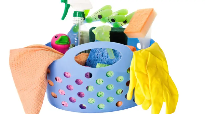 Organized Cleaning Supplies