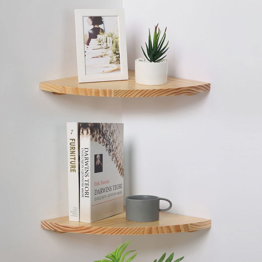 10 inch Corner Wall Shelf