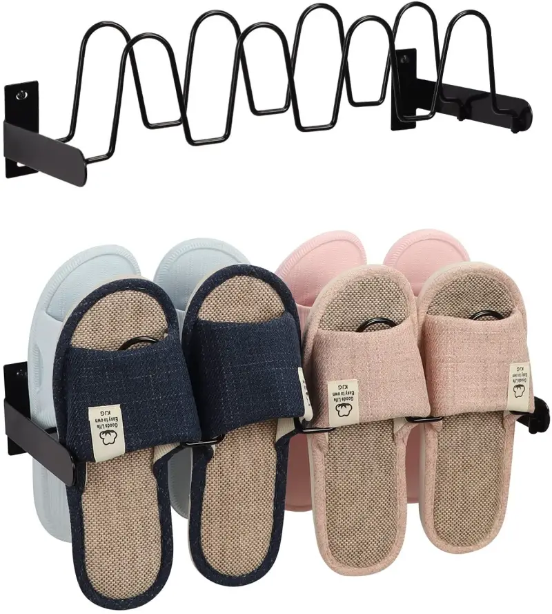 Wall Mounted Shoe Rack Organizer