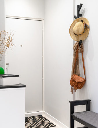 Small entryway of a residence