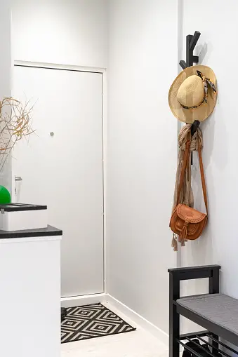 Small entryway of a residence