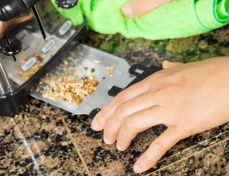 toaster crumb tray