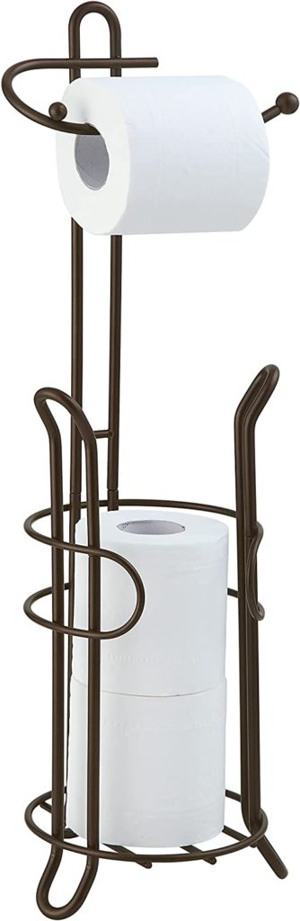 SunnyPoint Bathroom Toilet Tissue Paper Roll Storage Holder